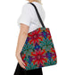 Red, Green, and Blue Tote Bag (AOP)