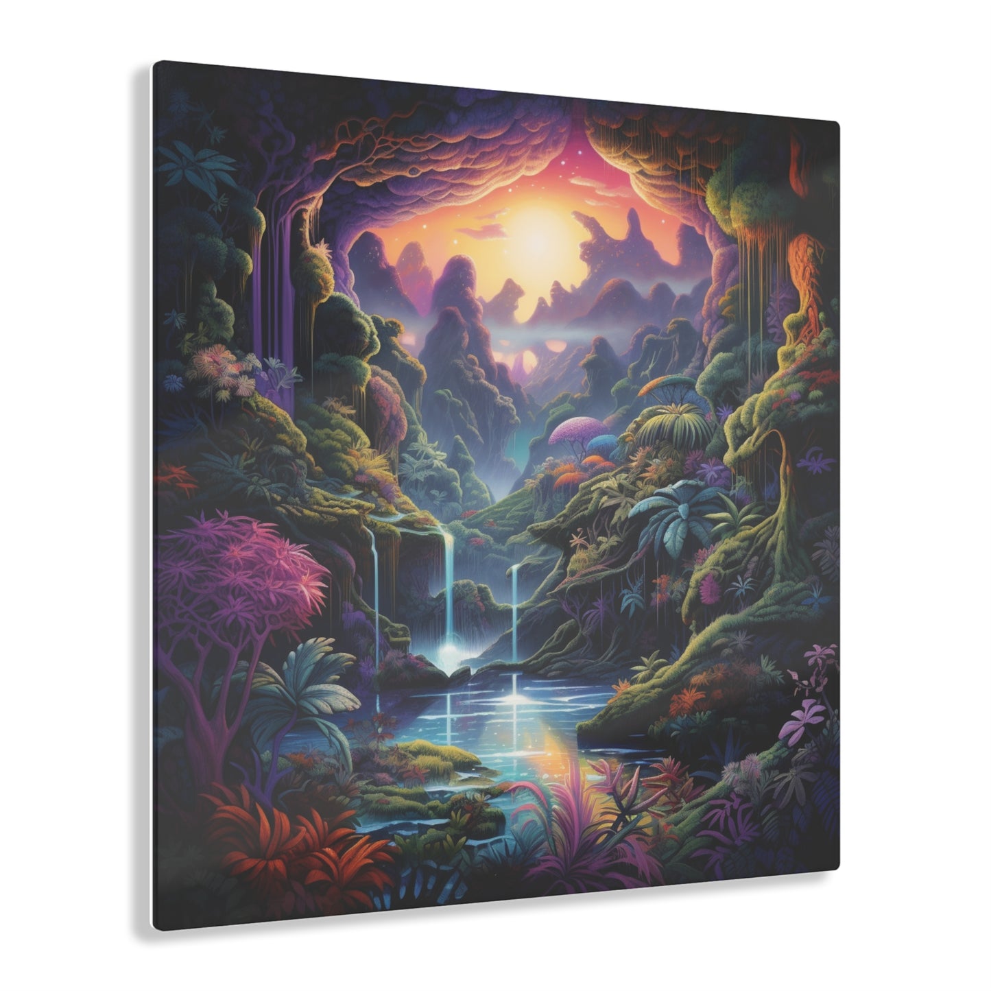 Three Little Waterfalls - Acrylic Prints