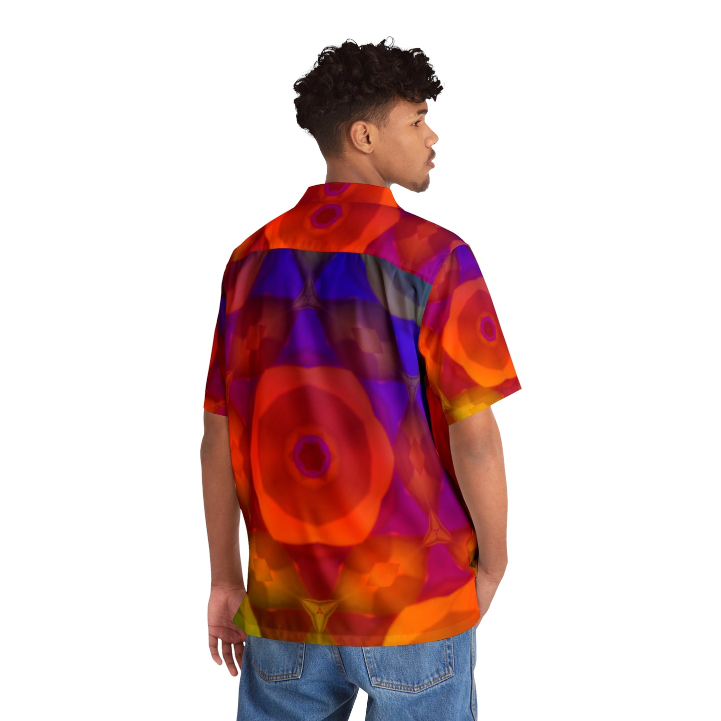 Rainbow 5 - Men's Hawaiian Shirt (AOP)