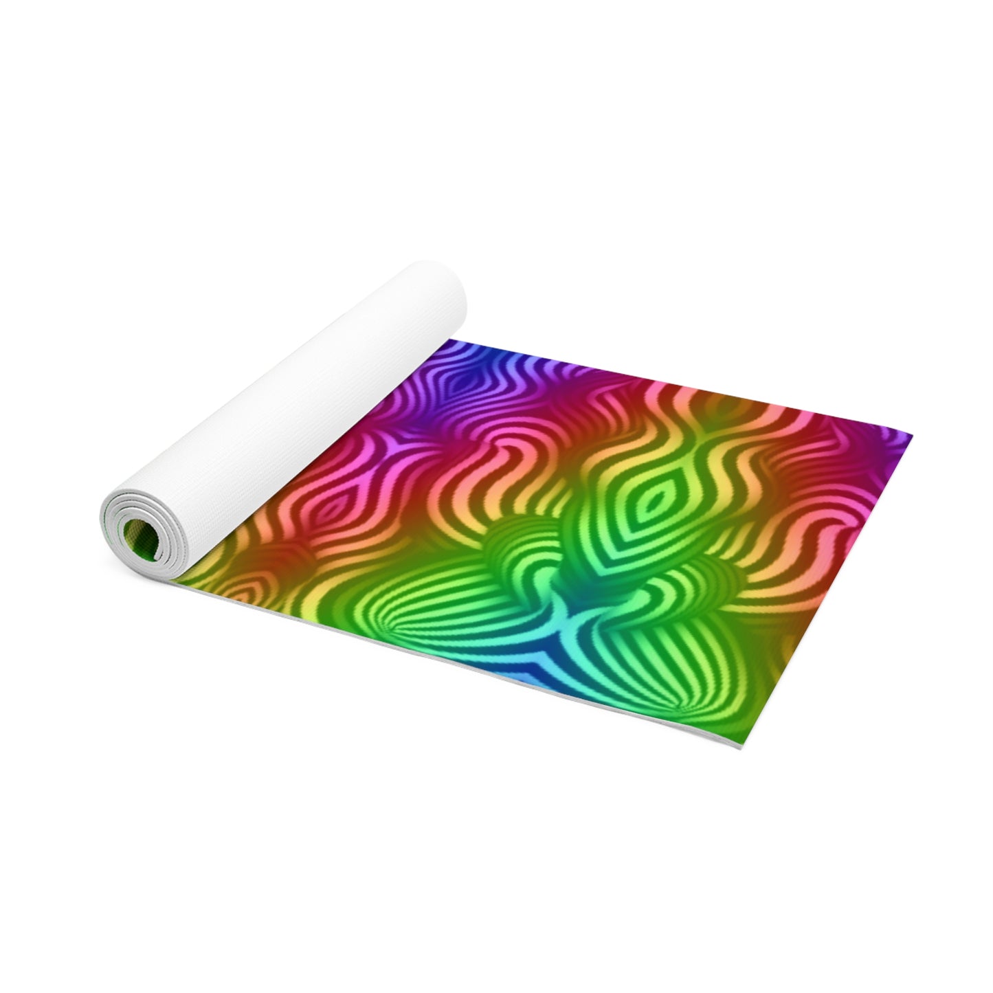 Rainbow Swimmers - Foam Yoga Mat