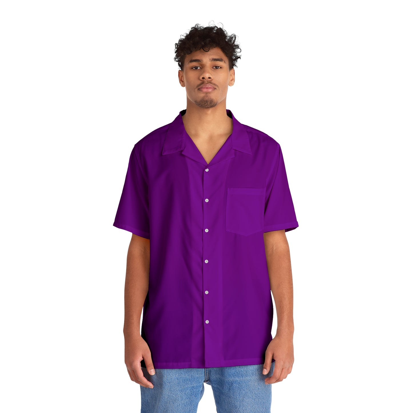 Purple Button Up Shirt