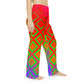Multi-Color Square Print - Women's Pants (AOP)