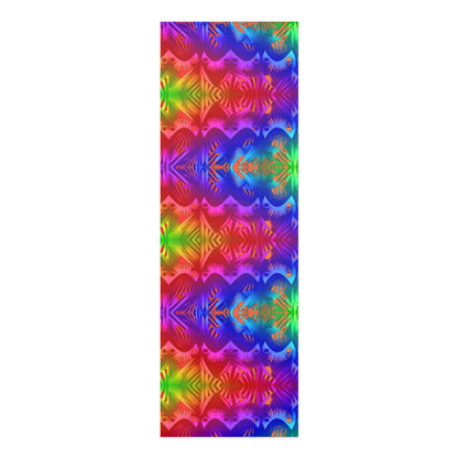 Scrambled Rainbows - Foam Yoga Mat