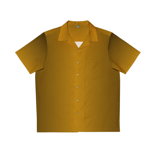 Brown Gold Gradient - Button Up Shirt