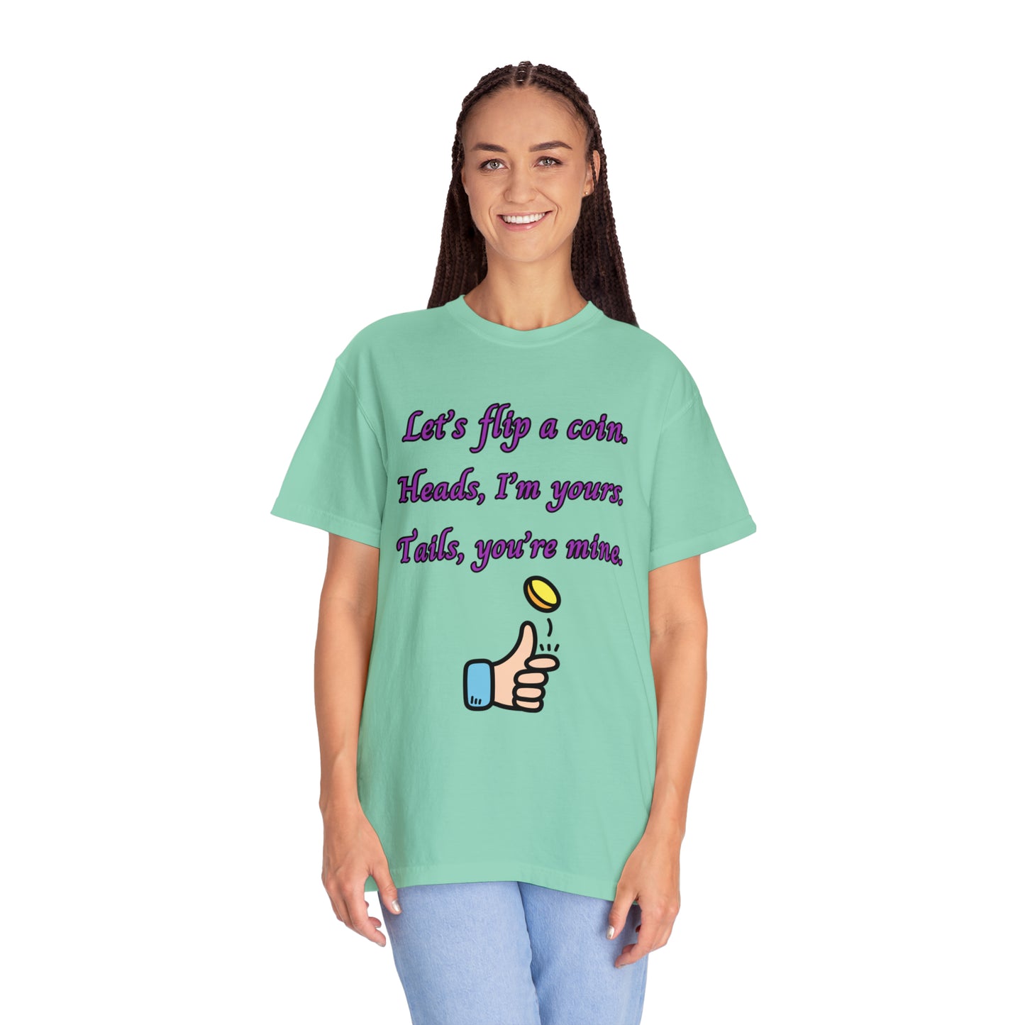 Flip a Coin - Dyed T-shirt