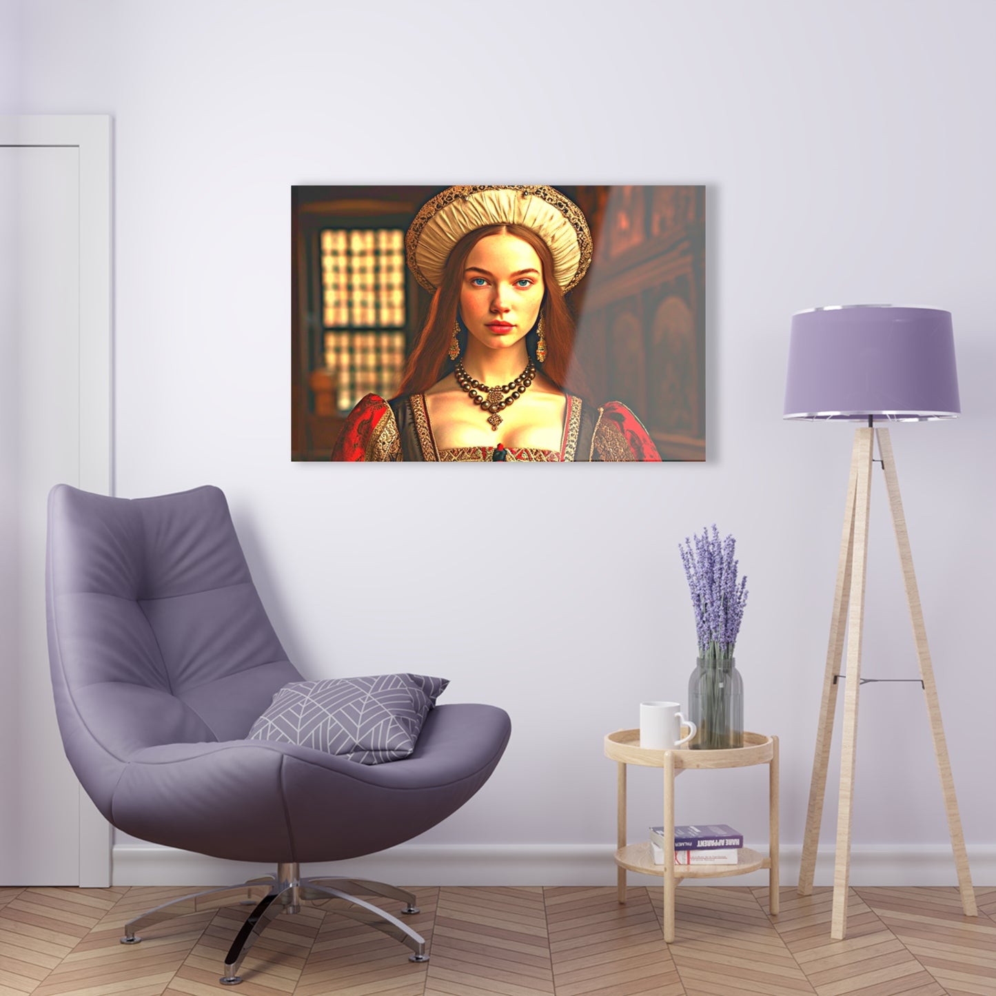Lady in Red - Acrylic Prints