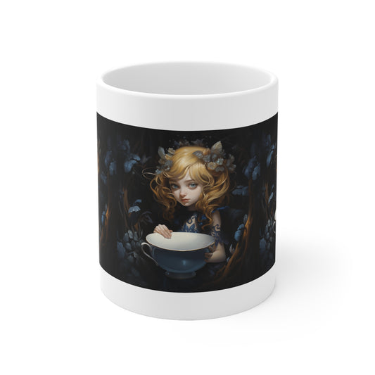 Teacup Fairy, Daffodill - Ceramic Mug 11oz