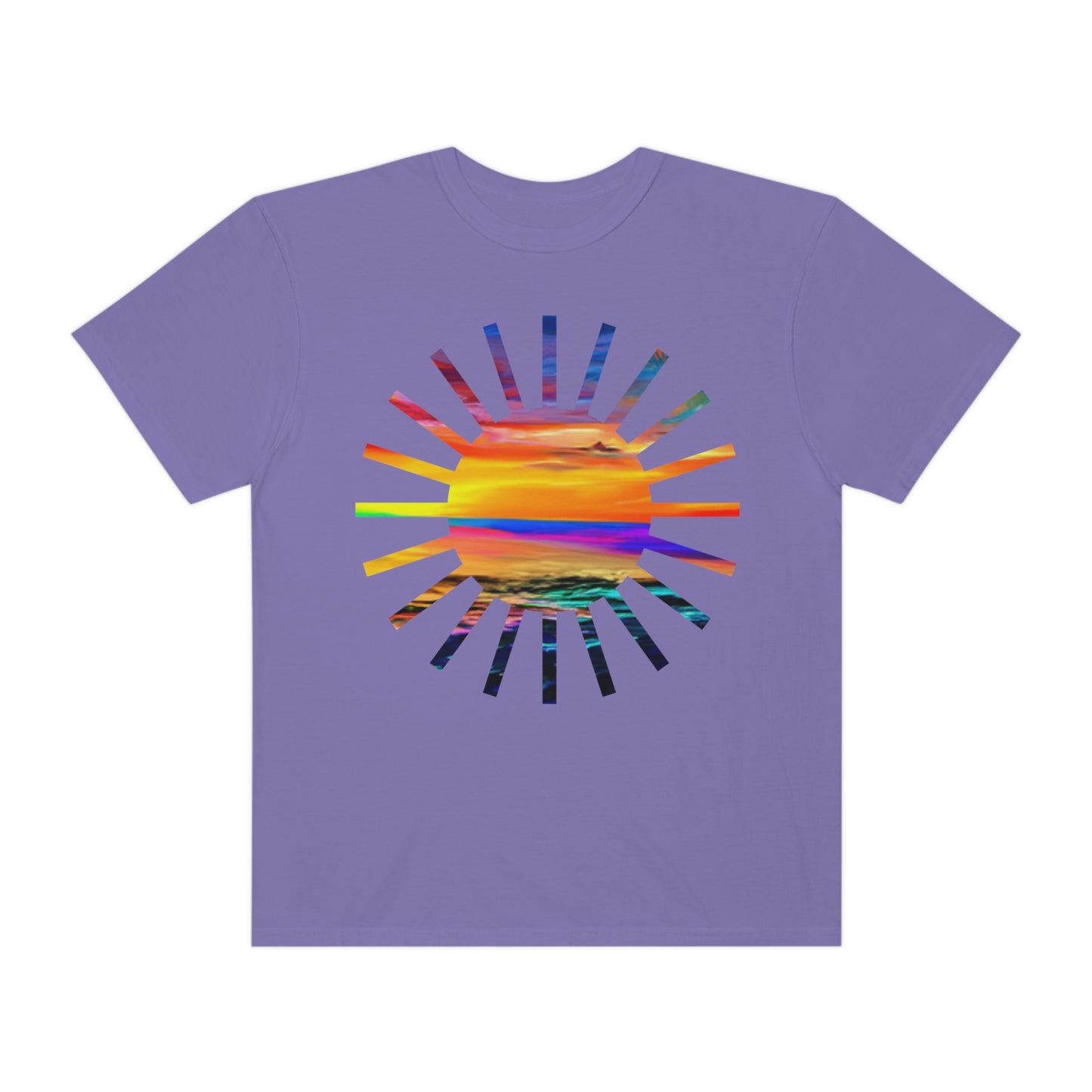 Sun's Rays - Unisex Garment-Dyed T-shirt