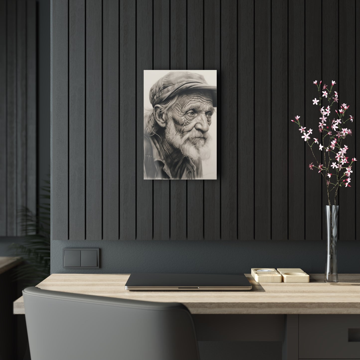 Gramps with a Cap - Acrylic Prints