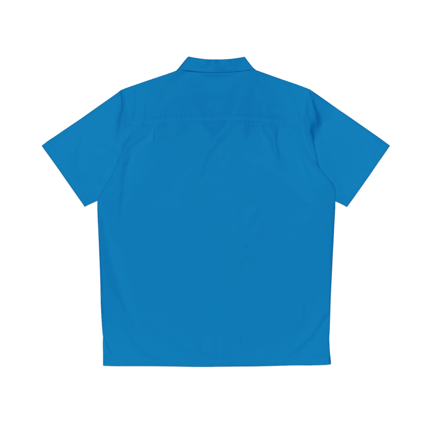 Peacock Blue Button Up Shirt