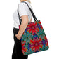 Red, Green, and Blue Tote Bag (AOP)