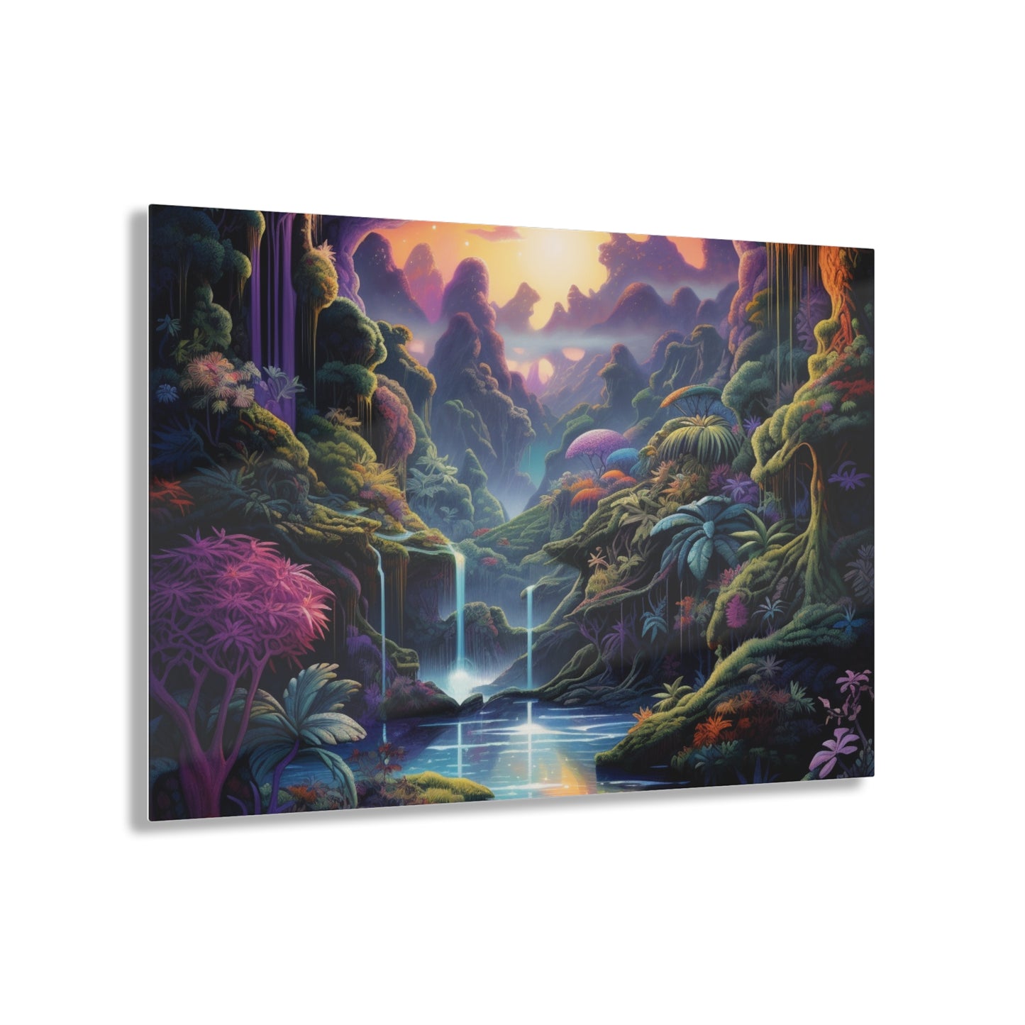 Three Little Waterfalls - Acrylic Prints