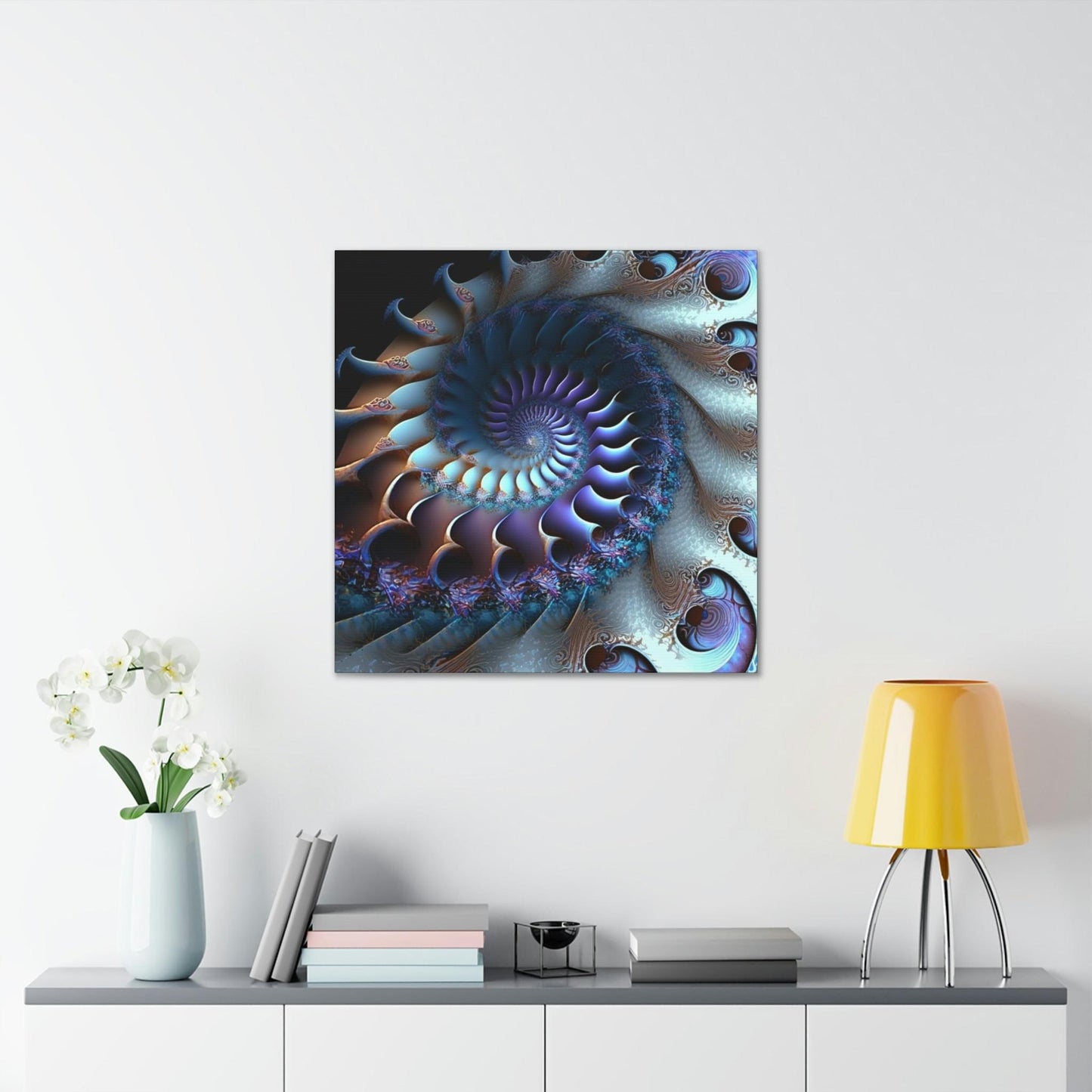 Alien Sea Shells 6 - Canvas Gallery Wrapped Prints
