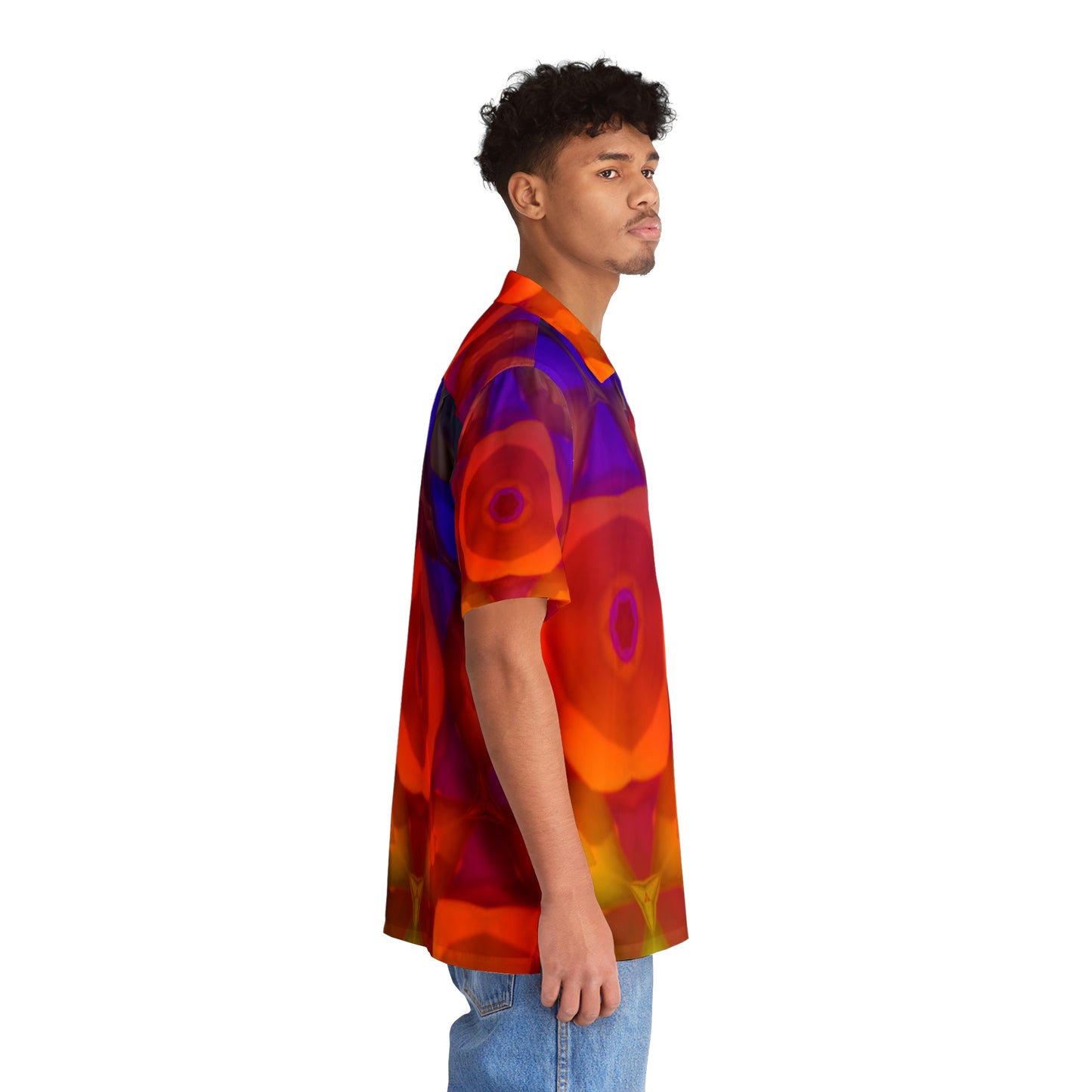 Rainbow 5 - Men's Hawaiian Shirt (AOP)