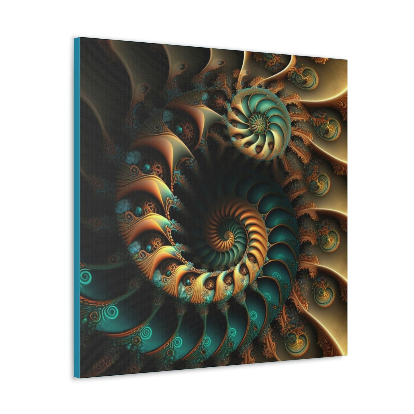 Alien Sea Shell 2 Canvas Gallery Wrapped Print