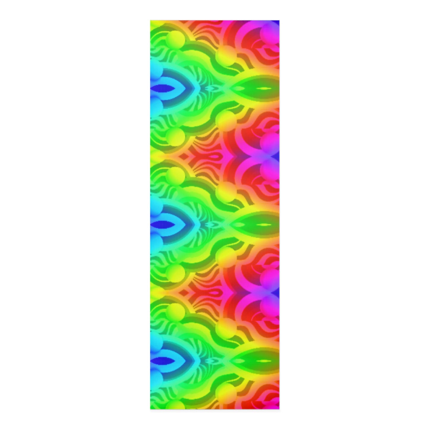 Rainbow Patterns - Foam Yoga Mat