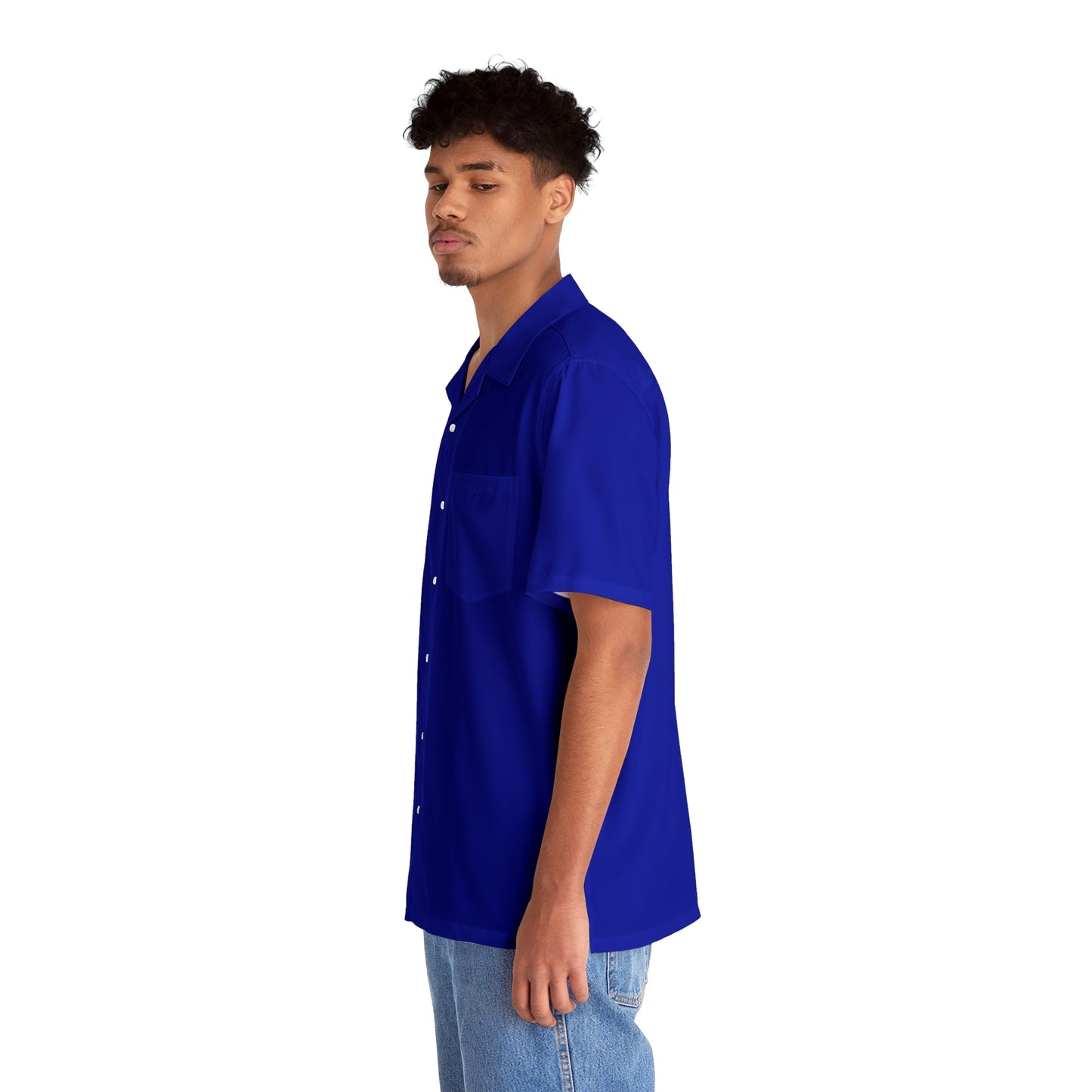 Dark Blue Button Up Shirt