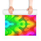 Teddy Bear Silhouette - Foam Yoga Mat