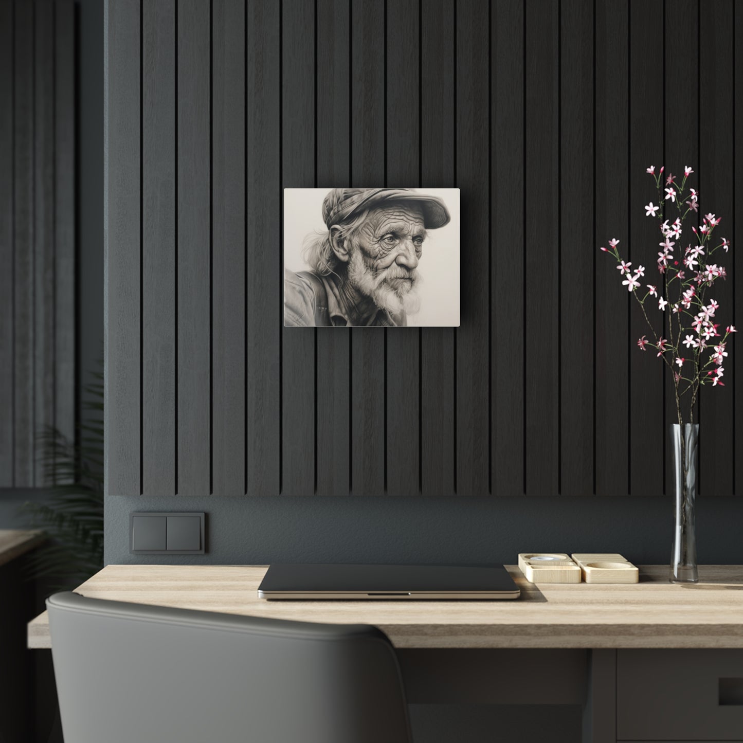 Gramps with a Cap - Acrylic Prints