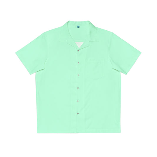 Pale Green Button Up Shirt