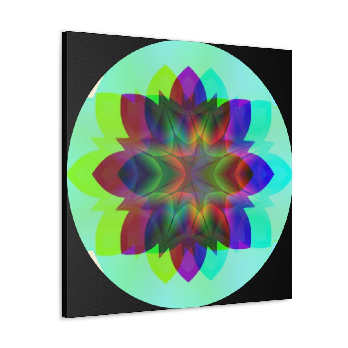 Abstract Flower - Canvas Gallery Wrapped Print