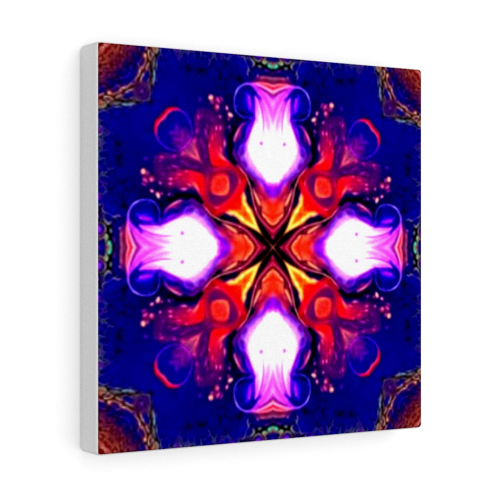 Red, White, Blue Cross - Canvas Gallery Wrap Print