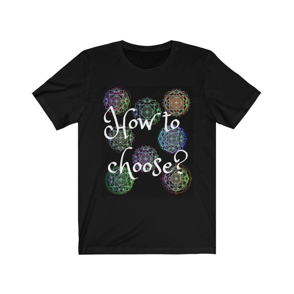 How to choose - Unisex Jersey Short Sleeve Tee