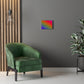 Rainbow Leaves - Canvas Gallery Wrapped Print