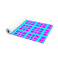 Pink and Blue Plaid - Foam Yoga Mat