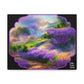 Lavender Hills with Purple Heather - Canvas Gallery Wrapped Prints