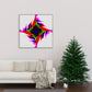 Colorful cross - Canvas Gallery Wrap Print