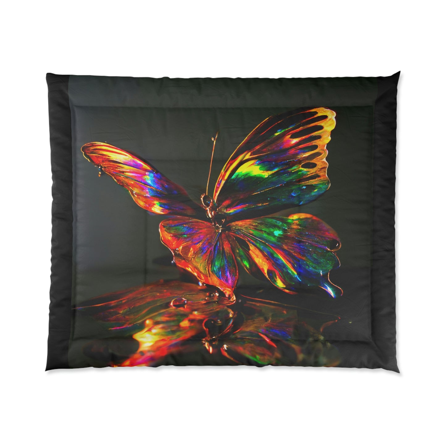 Rainbow Butterfly Comforter