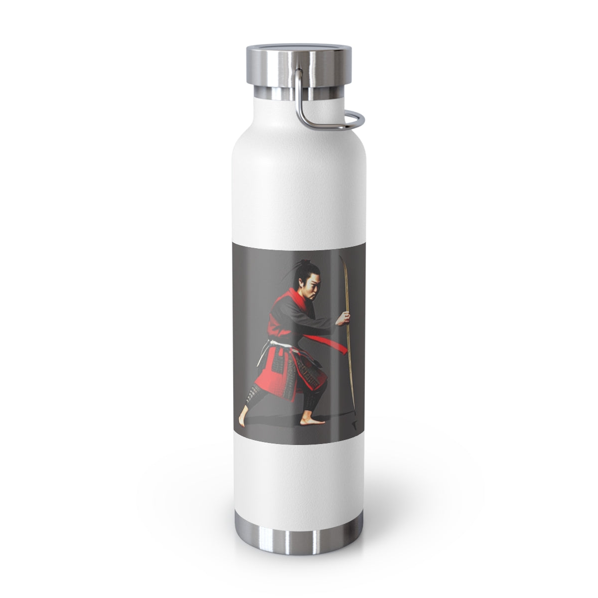 Fighting Samurai - Copper Vacuum Insulated Bottle, 22oz
