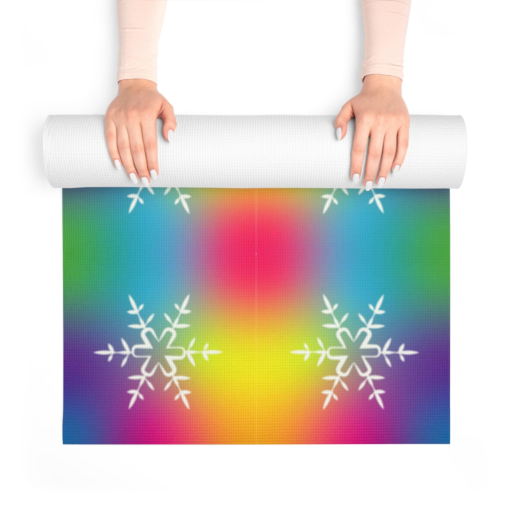 Lacy Flakes - Foam Yoga Mat