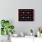 Orange and Black Plaid - Canvas Gallery Wrapped Print
