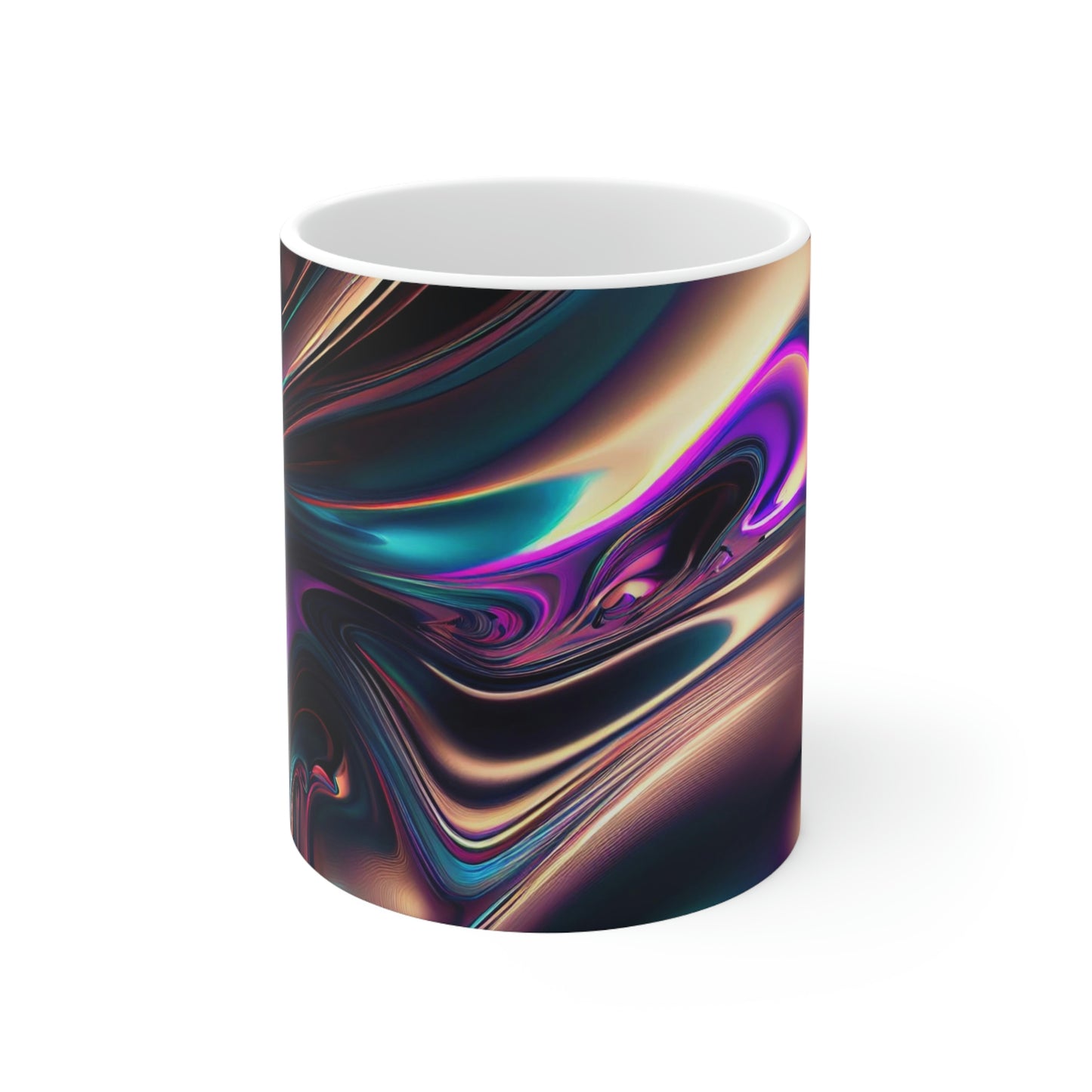 Liquid Metal 1 design - Ceramic Mug 11oz