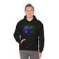 Purple Butterfly - Heavy Blend™ Hooded Sweatshirt