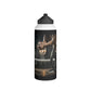 Stay Hydrated Stainless Steel Water Bottle, Standard Lid