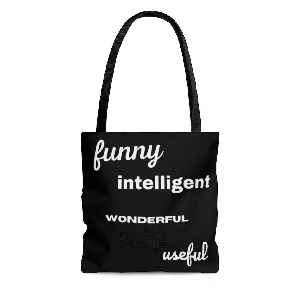 Attributes - All Over Print Tote Bag
