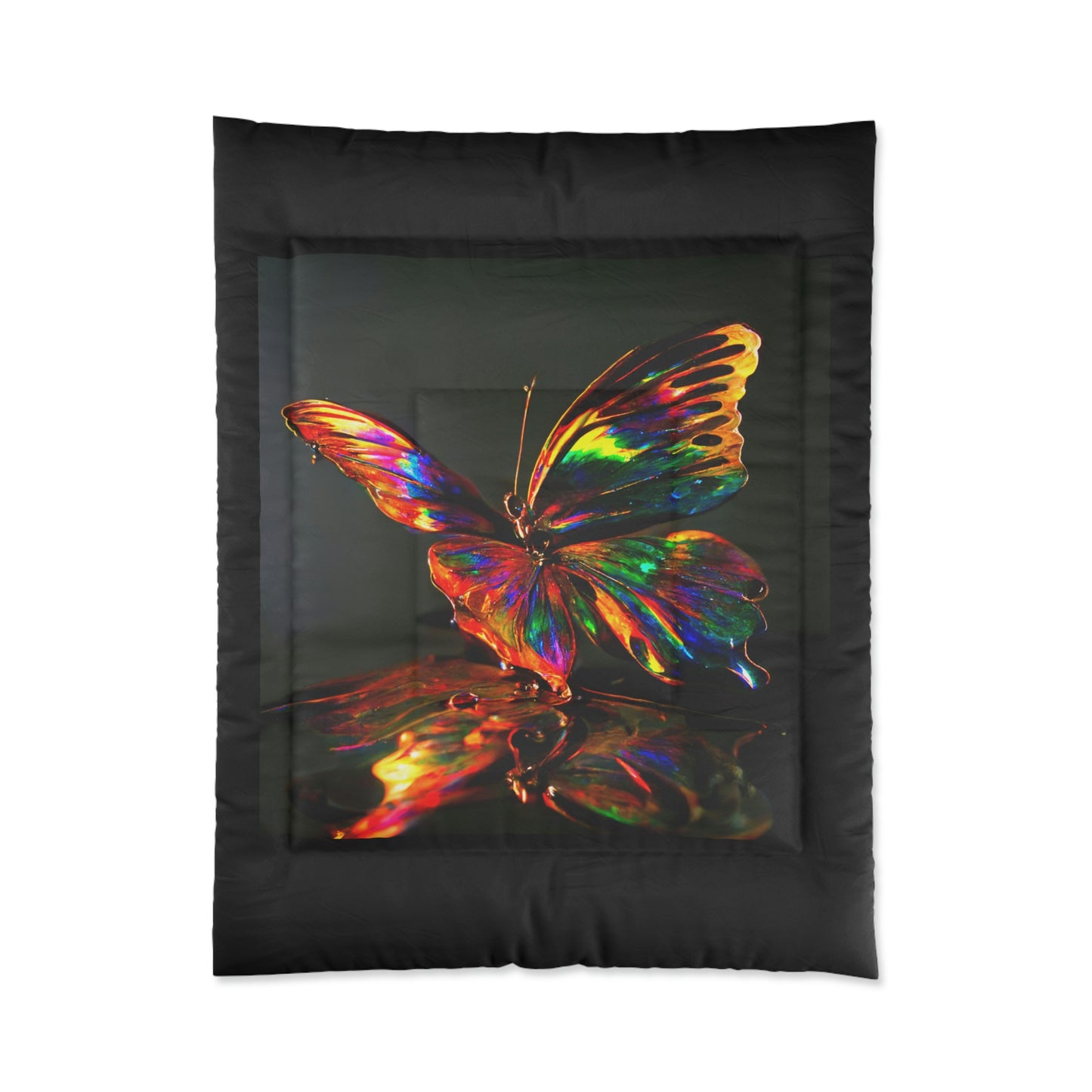 Rainbow Butterfly Comforter