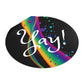 Yay! - Round Vinyl Stickers