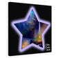 Stars Shine on Love in a Grotto - Canvas Gallery Wrapped Print
