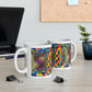 Rainbow Math Art Print Ceramic Mug 11oz