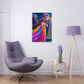 Rainbow Fairy Reaching for the Moon - Acrylic Prints