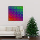Rainbow Stars in Diamonds - Canvas Gallery Wrapped Print