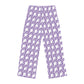 Purple Celtic Swirl - Women's Pajama Pants (AOP)