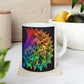 Rainbow Lace Fan Ceramic Mug 11oz