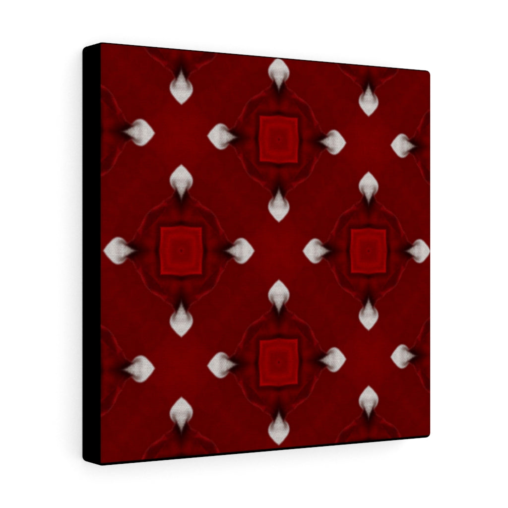 Red Squares Canvas Gallery Wraps