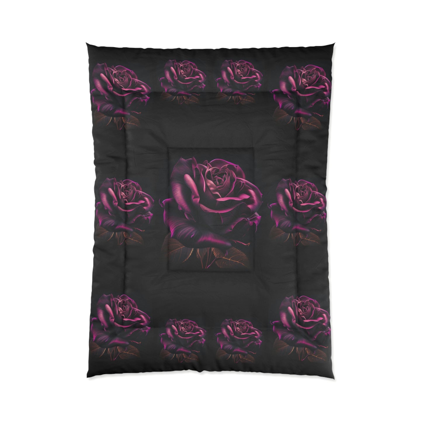 Purple Rose Comforter