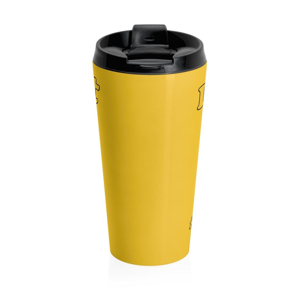 Yellow I don't take orders Stainless Steel Travel Mug